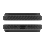 Арамидный чехол MagSafe Aulumu A17 Aramid Fiber Case для iPhone 17 Pro Max Ультратонкий чехол в футуристическом стиле из арамидного волокна плотностью 1500 ден с защитой камеры и теплорассеиванием в области процессора устройства