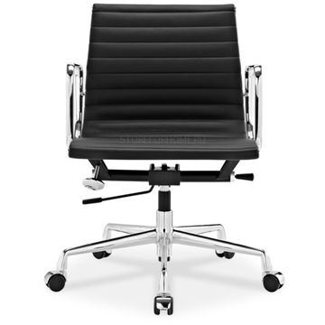 Офисное кресло EA 117 черная кожа