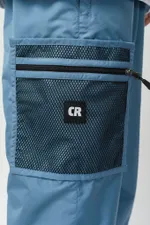 Штаны Codered Square Pants Wide Мужские голубые темные