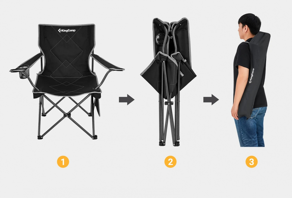 Кресло складное KingCamp Juniper Plus  Lotus B10 [KC2216]