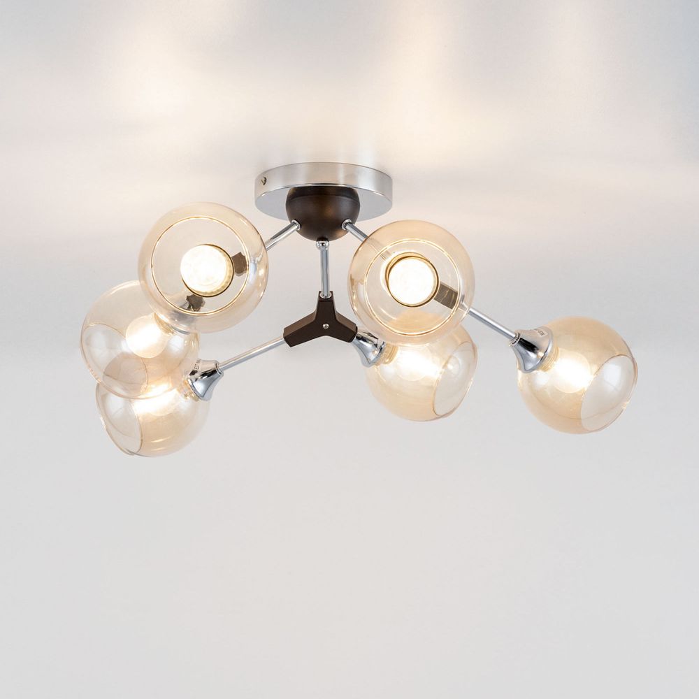 Citilux Тиль CL138165 Люстра потолочная Хром