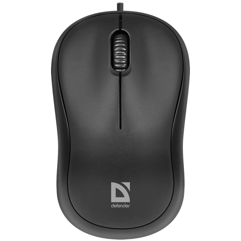 Мышь Defender Patch MS-759, USB, черный, 2btn+Roll