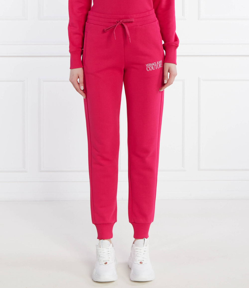 Спортивные штаны Versace Jeans Couture - малиновый(76HAAT01CF01T)