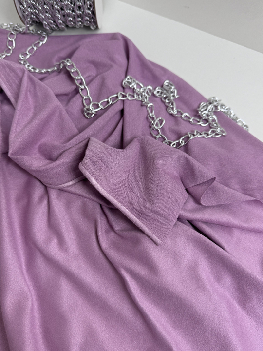 Замша искусственная, пыльная роза