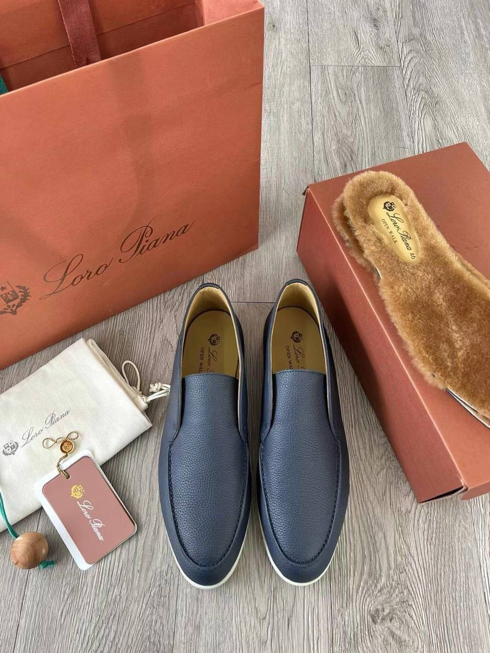 Высокие лоферы Loro Piana, арт. 462550450