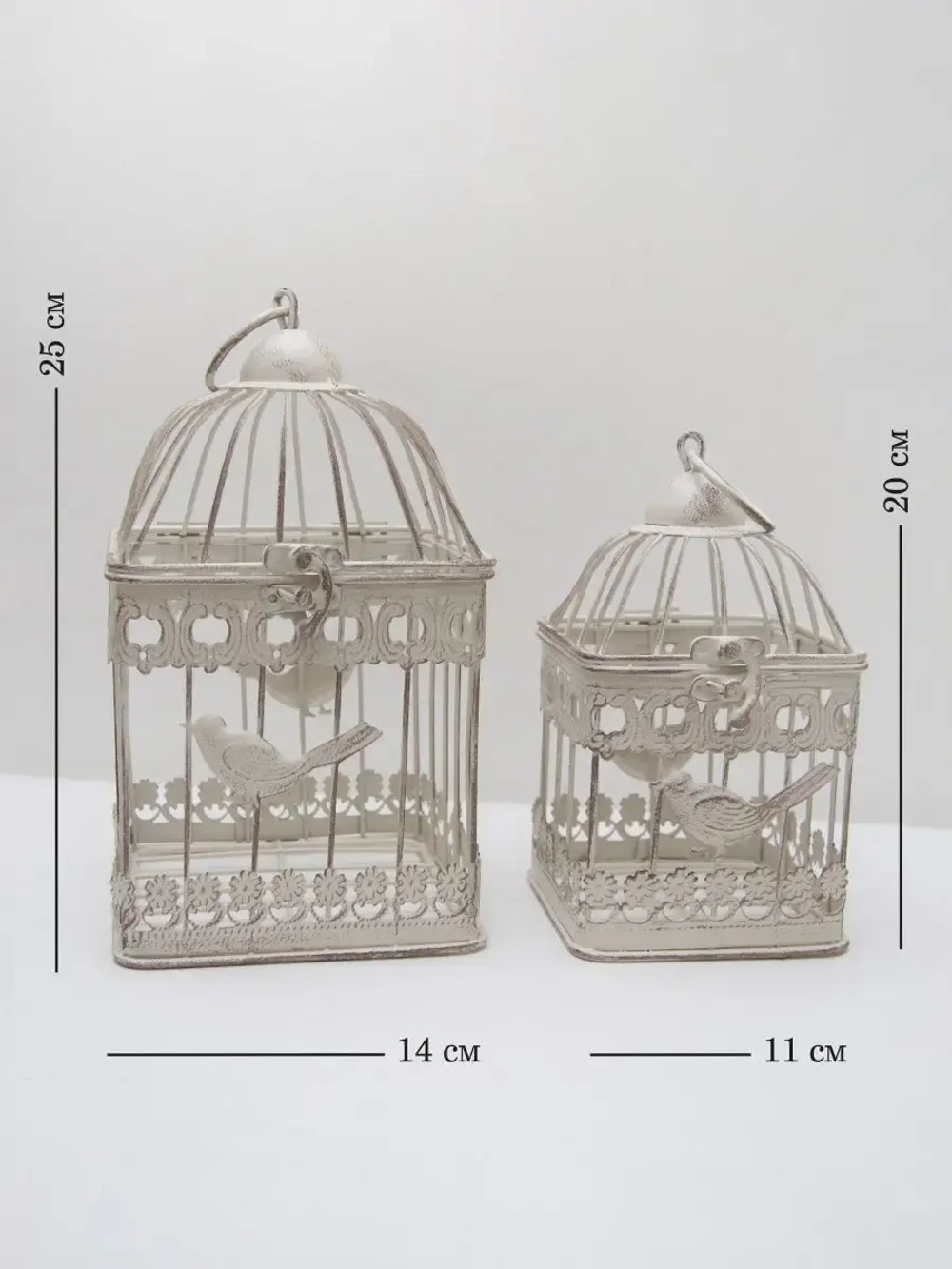 Комплект из двух клеток "Прованс" 11х20 см и 14х25 см