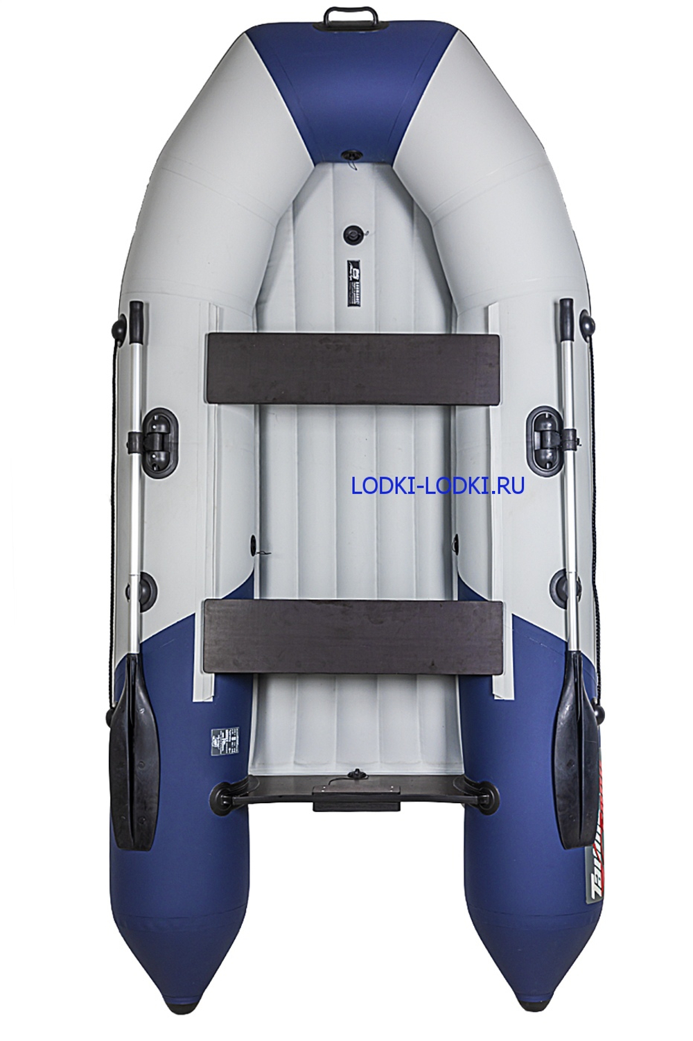 Таймень NX 2800 НДНД серый-синий (лодка ПВХ под мотор)