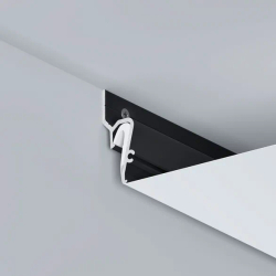 Профиль STRETCH-SHADOW-TECH-2000 BLACK (A2-DELTA) (Arlight, Алюминий) 039509