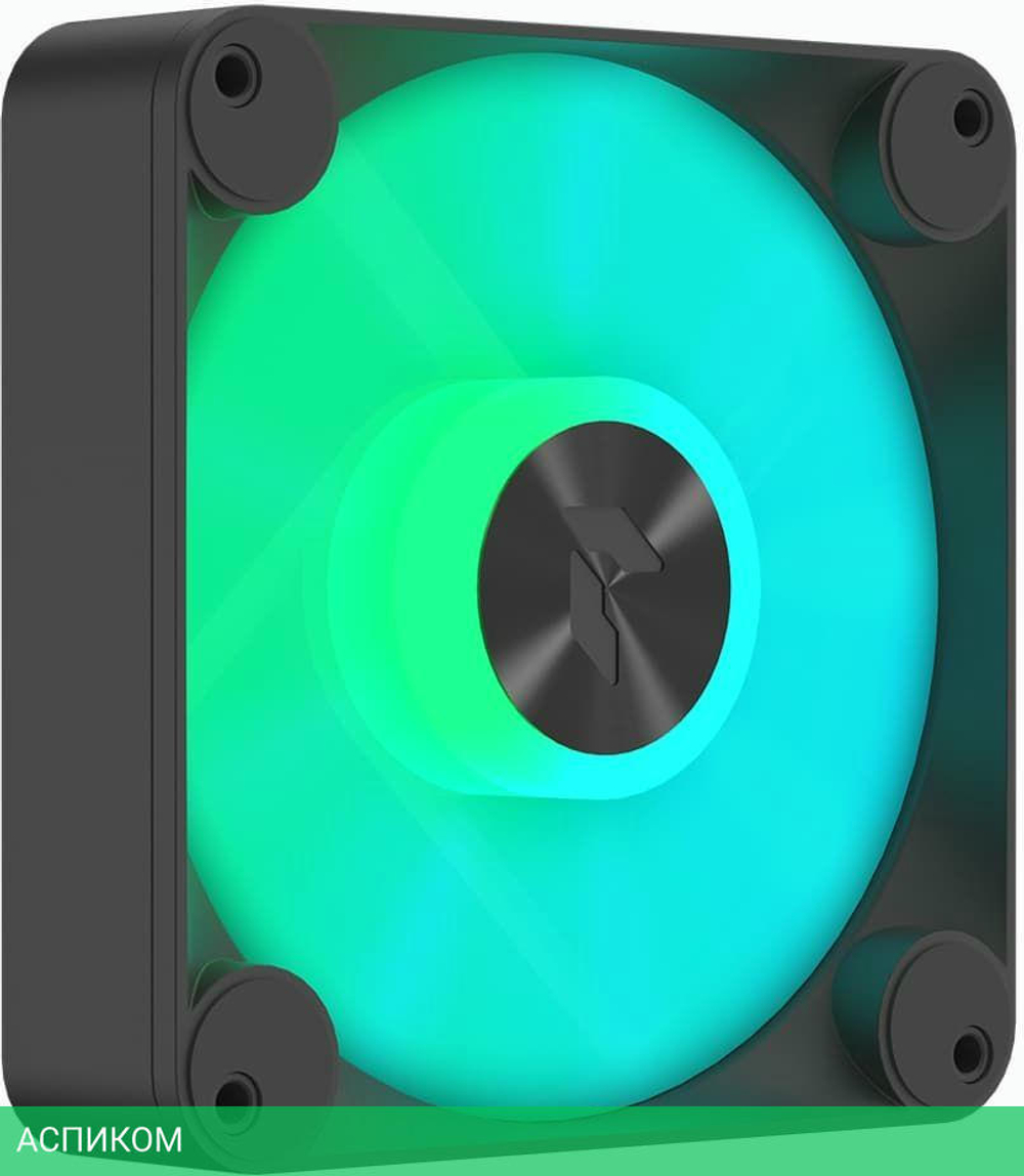 Кулер для корпуса APNX FP1-140 PWM ARGB Black (FP1-140 BK)