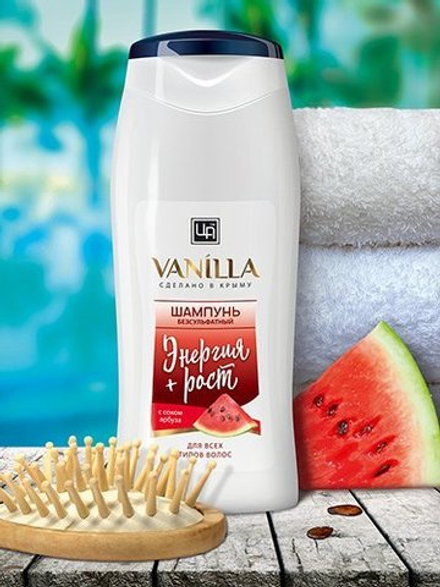 Vanilla Шампунь с соком арбуза для всех типов волос