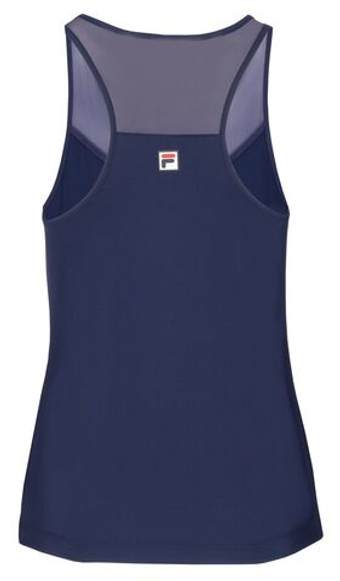 Женский топ теннисный Fila Angelika Tennis - небесный