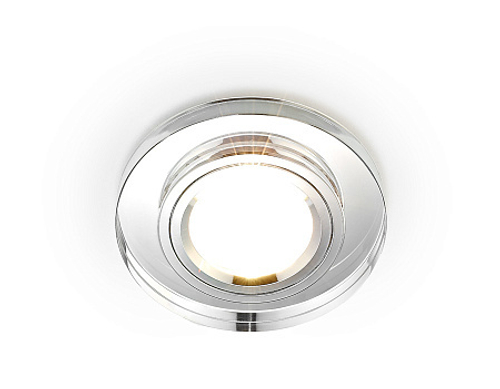 Встраиваемый потолочный точечный светильник 8060 CL хром MR16 D90 mm