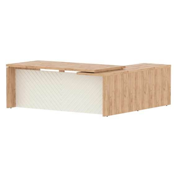 Стол руководителя TLCT 2020(L)  2000х2000х750 TORR LUX