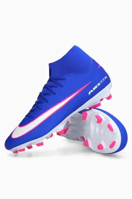 Бутсы Nike Zoom Mercurial Superfly 10 Academy FG/MG - синий