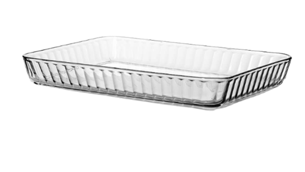 Посуда Borcam для СВЧ форма прямоугольная 3,8 л 59204