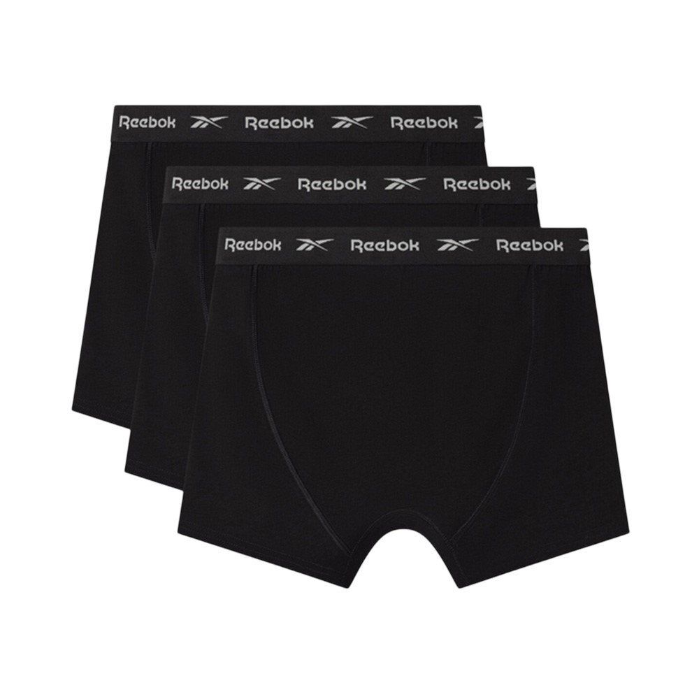 Мужское спортивное белье Reebok Boyes 3-Pack Black Boxers
