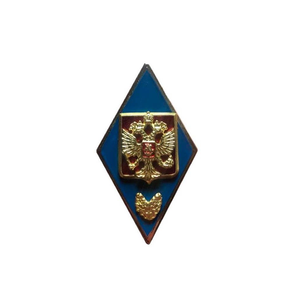 Знак Ромб "Военное училище РФ"