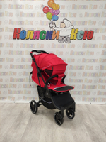 Коляска прогулочная Babalo 2023 красный (черная рама)