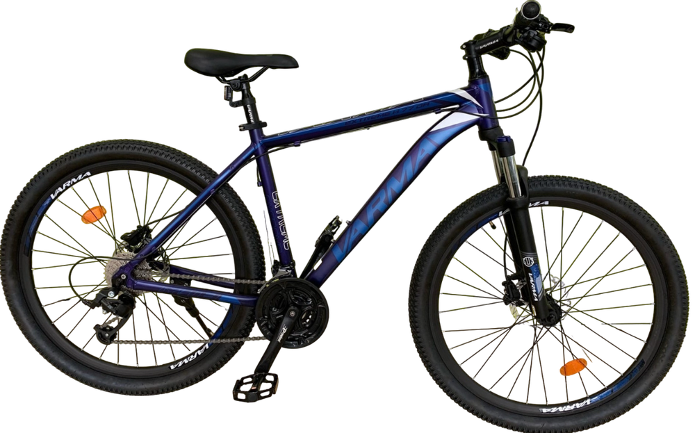 Велосипед 27.5" VARMA EXTREME H 77DA  р.19 синий 24ск ал.