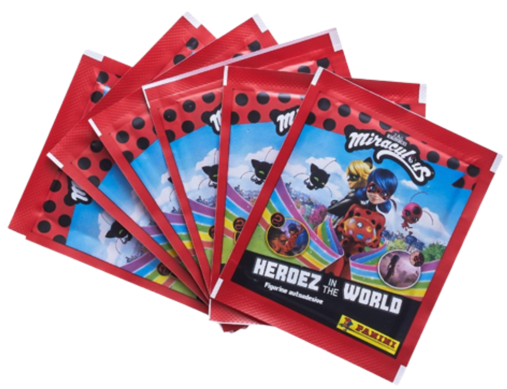 Блистер с наклейками Panini Леди Баг и Супер-кот