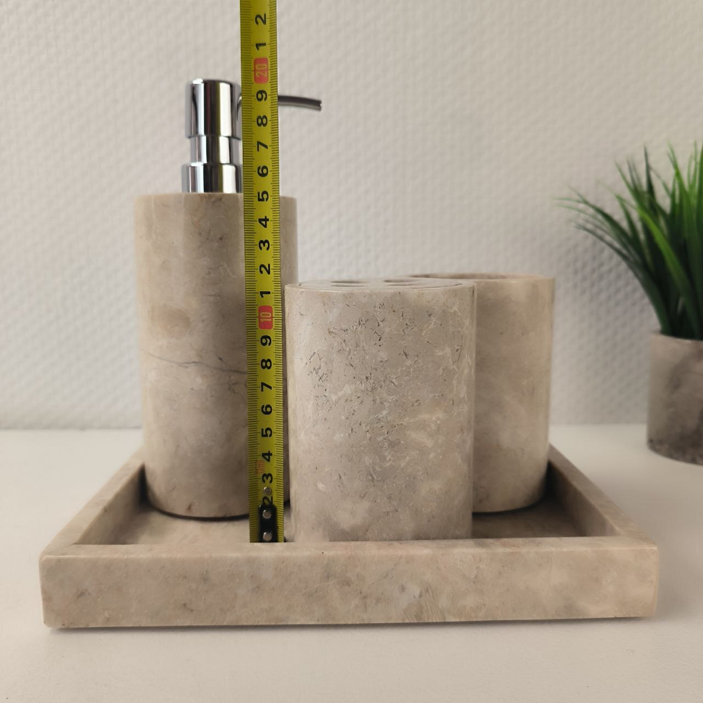 Набор из мрамора 5 предм Set BOX Cream NM-63954 (84)