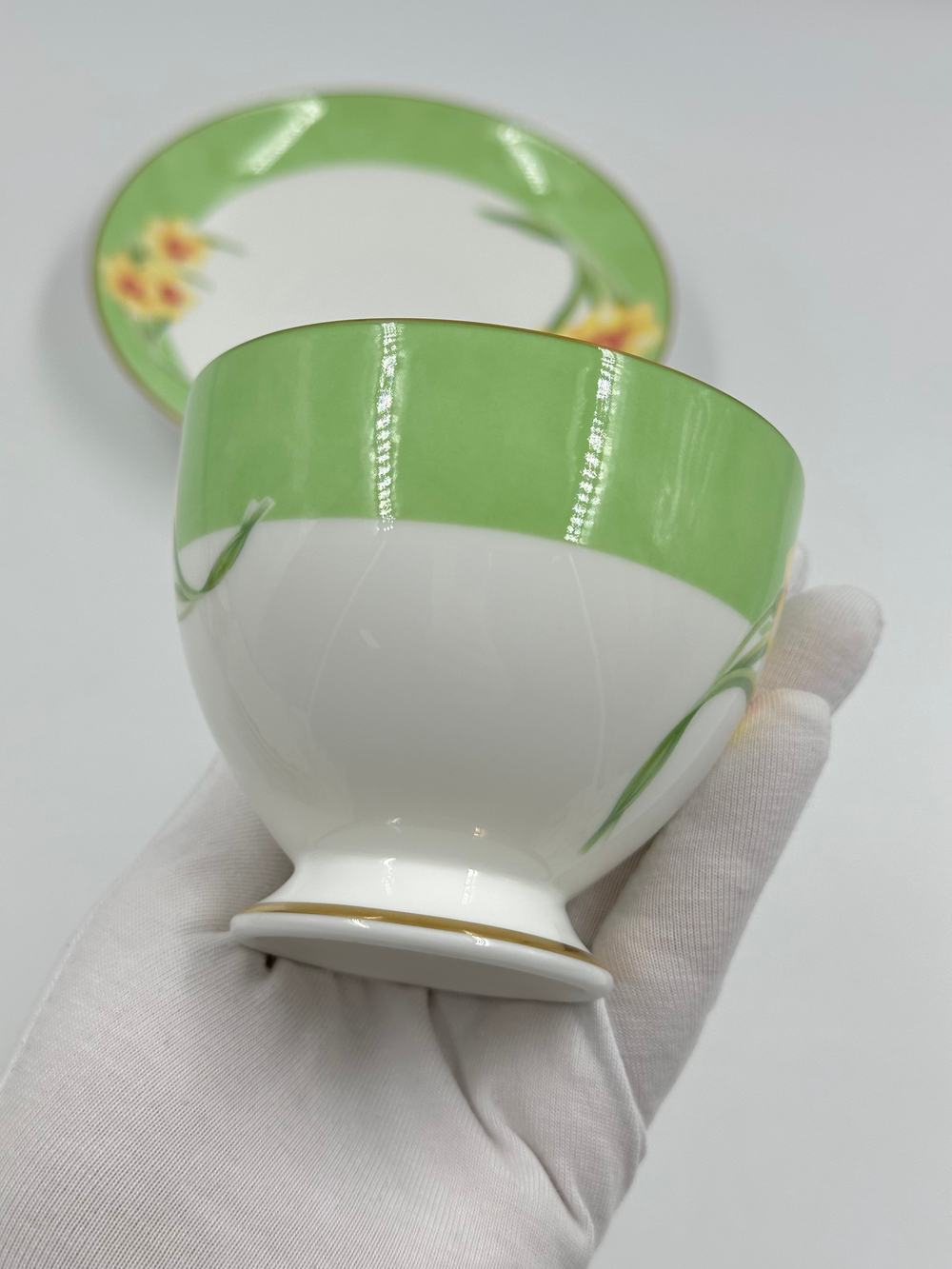 Чайная пара с нарциссом Yves Saint Laurent