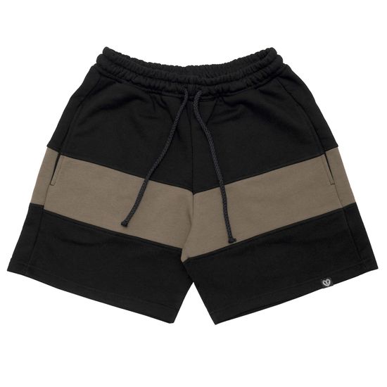 Шорты HOOK "Всмп" трикотаж чёрный