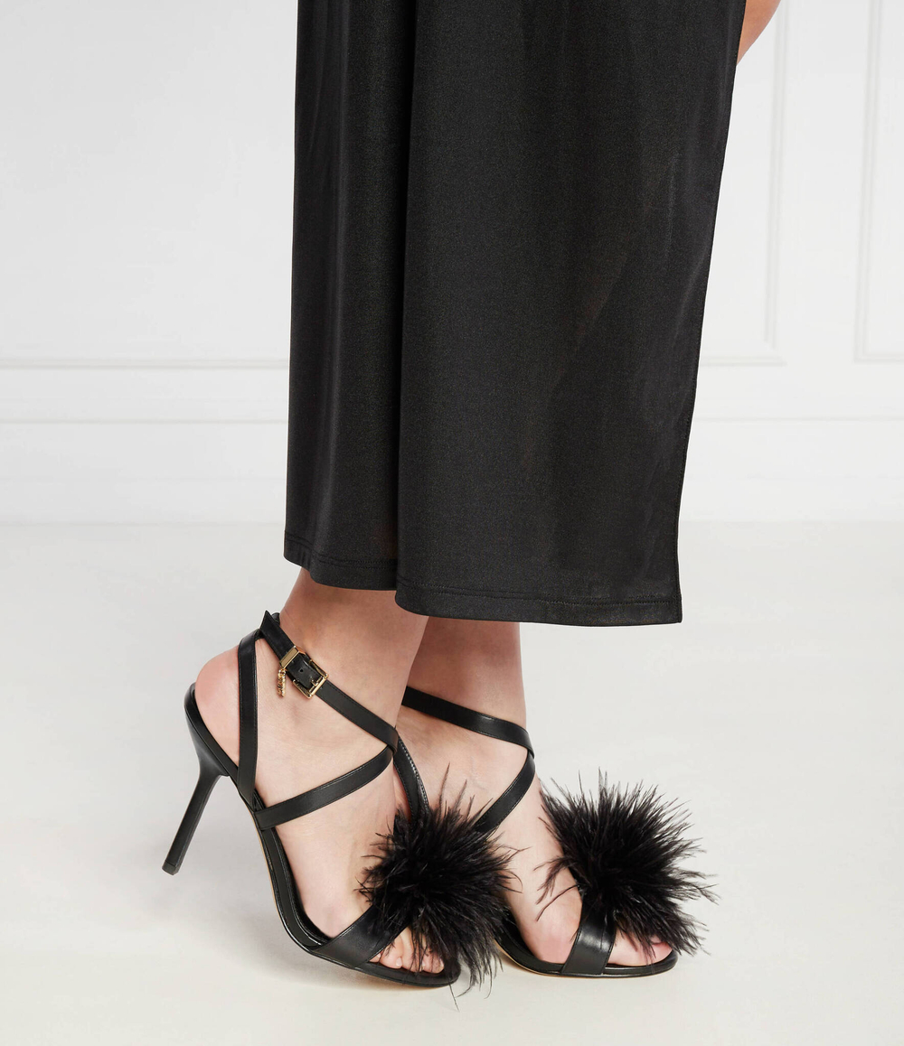 Кожаные босоножки на шпильках whitby heeled Michael Kors - черный(40H3WBHS1L)