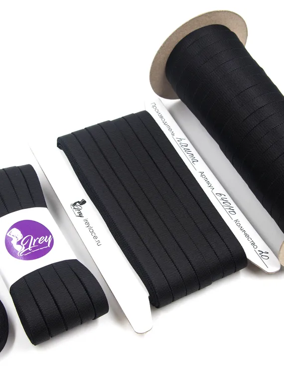 170 640/10 Бретель Lauma 10 мм, черный 170