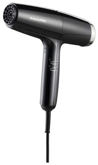 Профессиональный фен BaByliss PRO Falco BAB8550BE Black&Silver