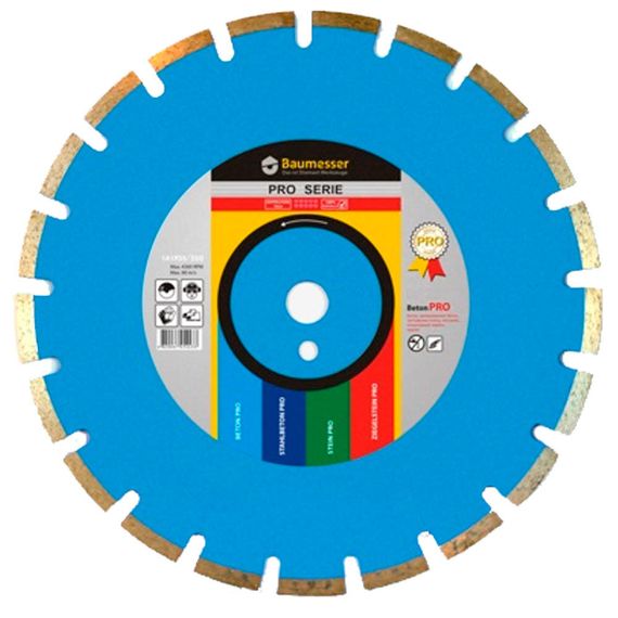 Диск алмазный по бетону Distar Baumesser Beton Pro 1A1RSS/C2-Н 500х25.4мм (8031)