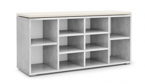 Тумба для обуви Аризона Ателье светлый (Вайт)