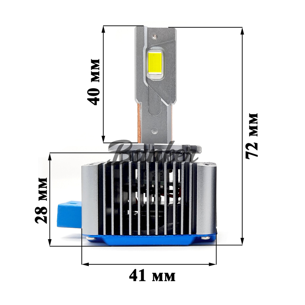 Светодиодные автомобильные LED лампы Takimi Vision D8S 6000К 12V