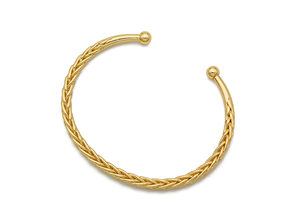 Браслет жесткий "Плетение"