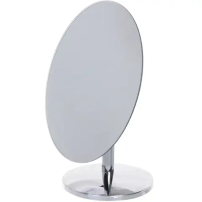Зеркало настольное «ФОРТУНА БРИ», овал, цвет металл, 27*12,5см (коробка)