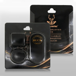 Держатель для мела пластиковый, магнитный, черный SB-QKJ-024-BLACK