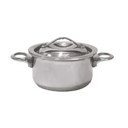 Кастрюля для подачи 11,3 см h6 см 370 мл круглая Vintage нерж. P.L. Proff Cuisine