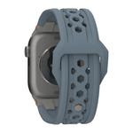 Ремешок из фторэластомера UAG Monarch для Apple Watch 44, 45, 46 мм и Ultra 2–3 Перфорированный ремешок с застёжкой pin-and-tuck из нержавеющей стали. На запястье обхватом 160–195 мм