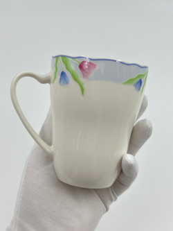 Кружка с сиреневой каймой Givenchy by Yamaka