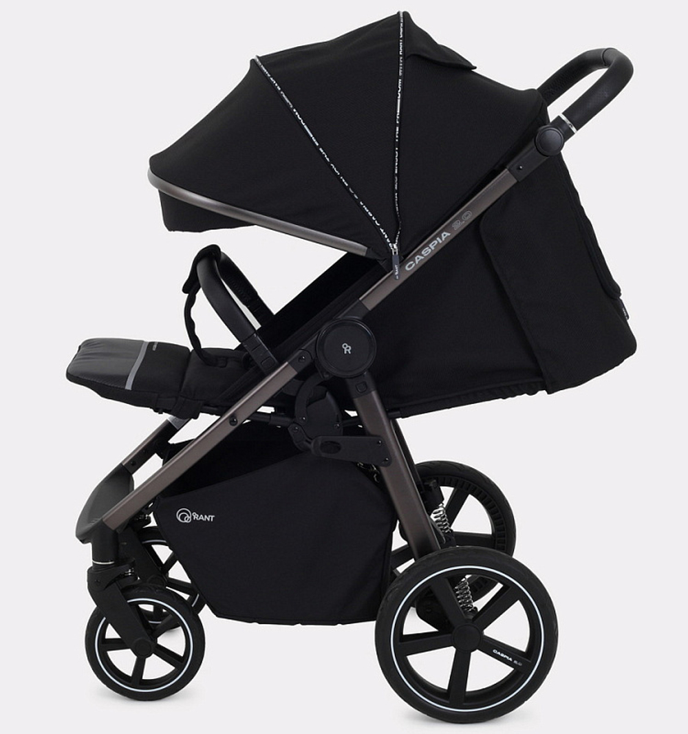 Детская прогулочная коляска Rant Caspia 2.0 Black