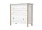 Комод Ellipse Classic 3 ящика Белый (витрина СПб)