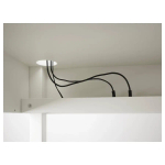 Угловой письменный стол - IKEA MICKE, 100х100 см, белый, МИККЕ ИКЕА