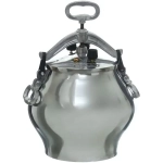 Афганский казан Rashko Baba Ltd. на 5 литров, никелированный