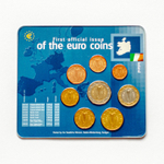 Ireland 2002 Year Set: First Official Issue of the Euro Coins