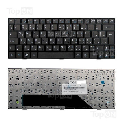 Клавиатура для ноутбука MSI L1350D, U160 (V103622BK1)