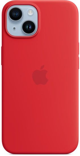 Чехол Apple MagSafe для iPhone 14 Plus, силикон, (PRODUCT)RED
