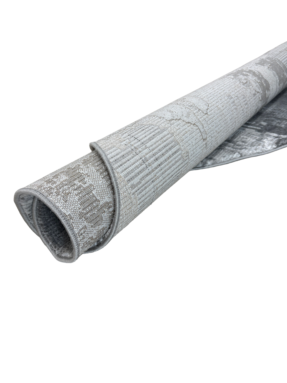 Ковер Armina 03758A Grey/Grey Круг