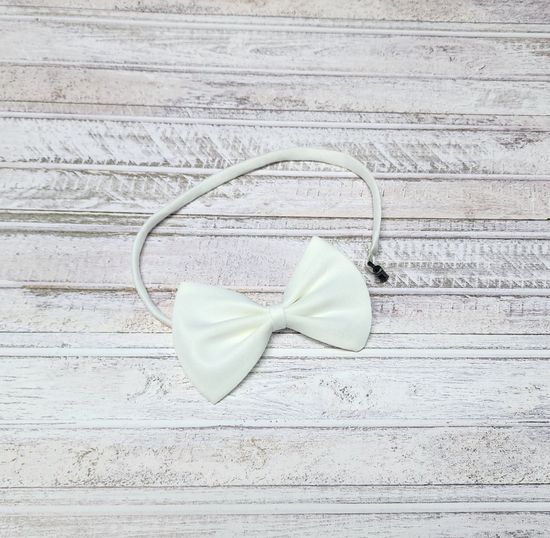 Галстук бабочка классика, лайм глянец