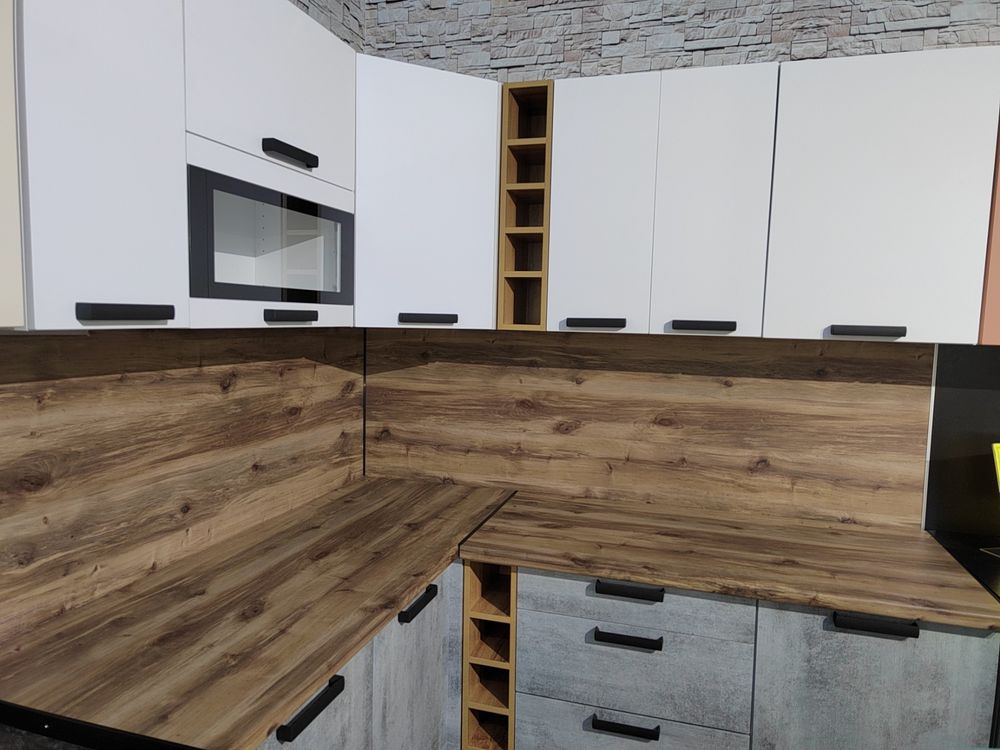 Модульная кухня "Фиджи" Белый