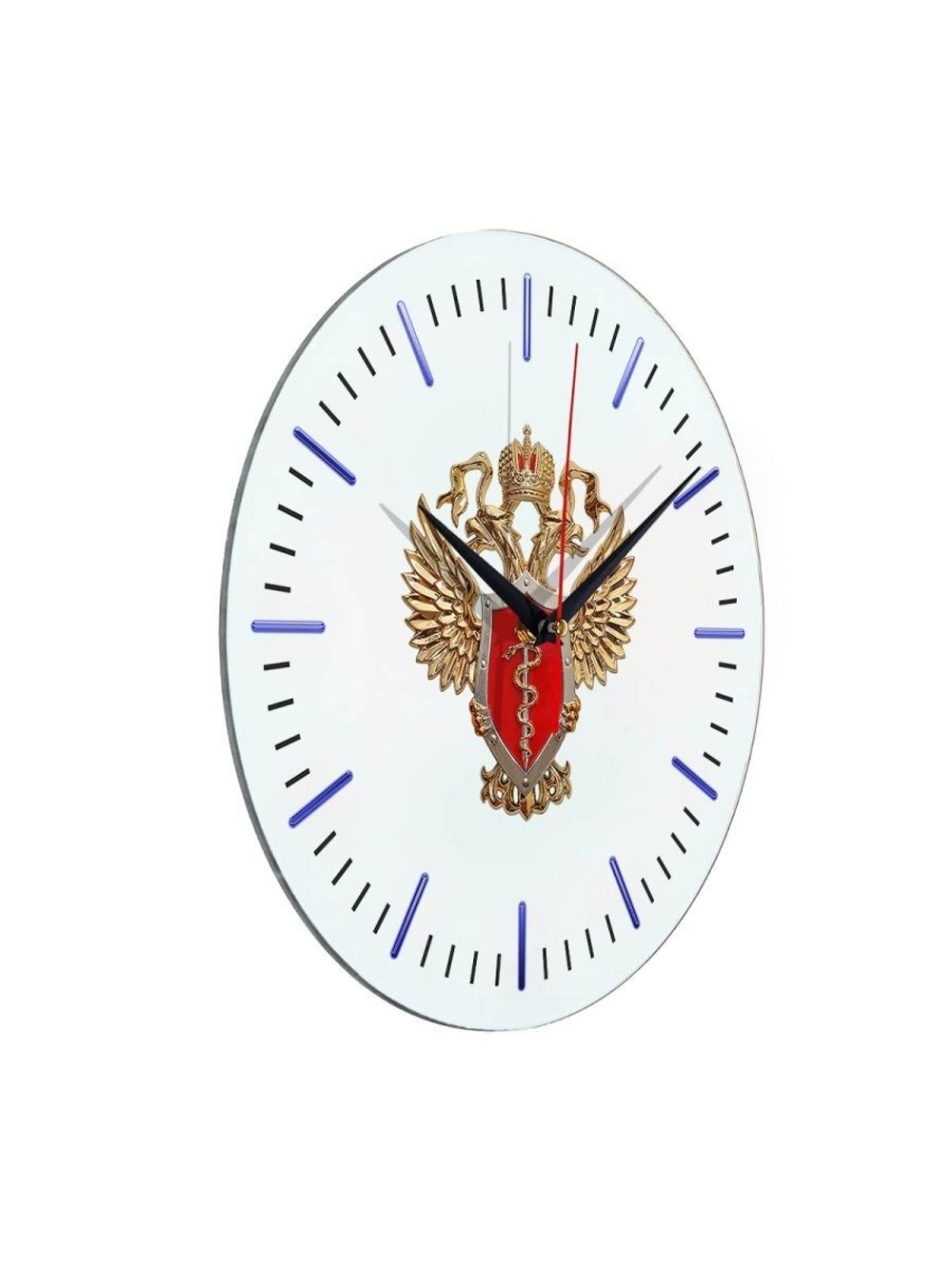 Настенные часы "Эмблема ФСКН 02 52"